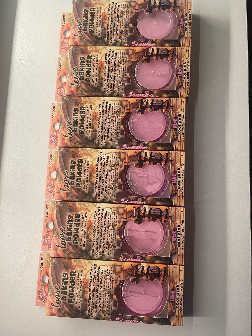 Love Baking Powder Setting Powder — Soft Lavender Pink Finish